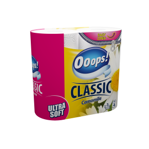 Ooops! Classic Chamomile 3-ply 4 rolls
