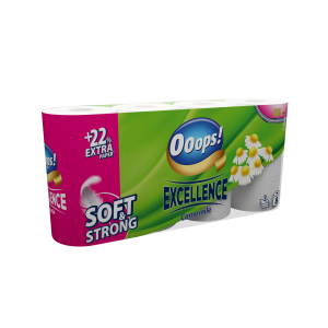 Ooops! Excellence Camomile 3 rétegű 8 tekercses - alacsony raklap