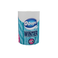 Ooops! WINTER Háztartási papírtörlő (200 lap, 2 rétegű)
