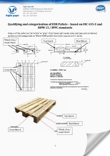 Vajda Papír EUR Pallet Quality Standards
