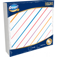 Ooops! Excellence 20pcs 3-ply Napkin Designed 33x33 cm